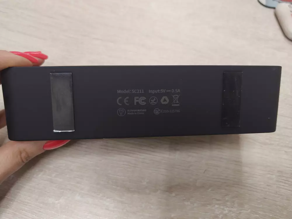 Портативная колонка (звуковая), в комплекте USB кабель