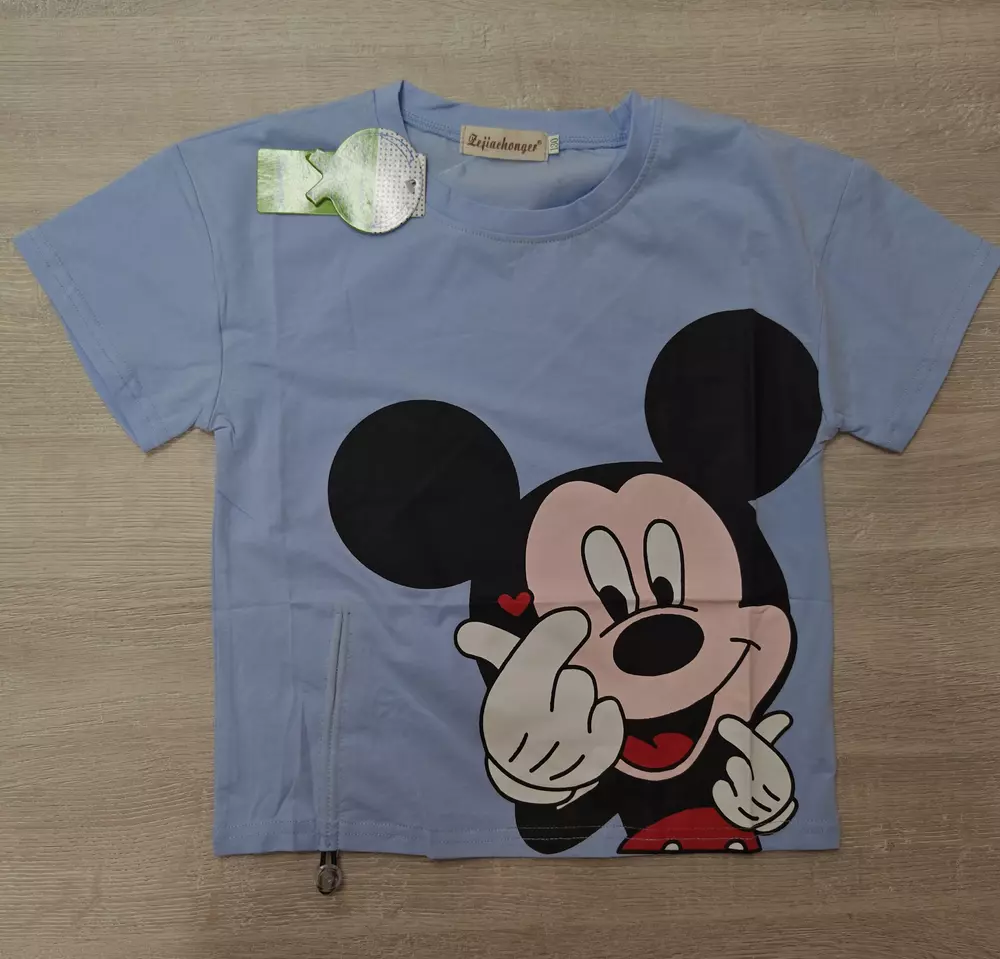 Футболка детс. Minnie mouse голубого цвета